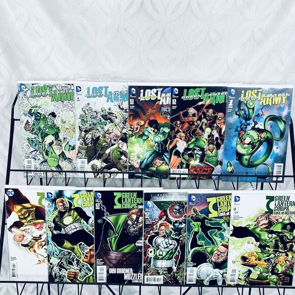 Green Lantern Corps Edge of Oblivion 1-6 & GL Lost Army 1-5 Lot DC Guy Gardner - Picture 1 of 7